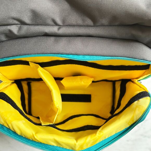 Ape Case Camera/Tablet Shoulder Bag Easy One-Handed Access AC580 Teal/Grey - Picture 7 of 9